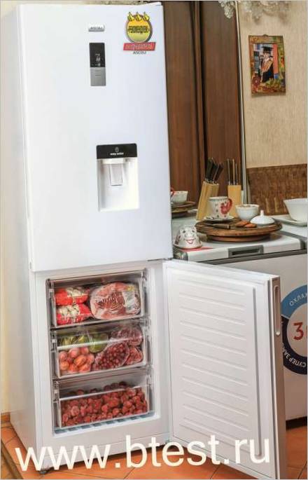 Refrigerator Ascoli with dispenser