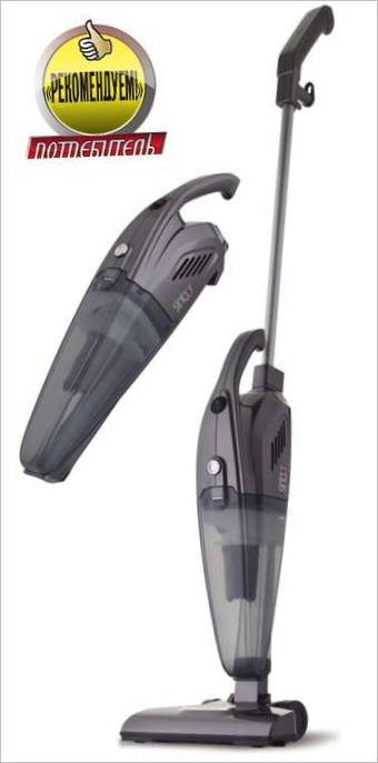 Vacuum cleaner for dry vacuuming