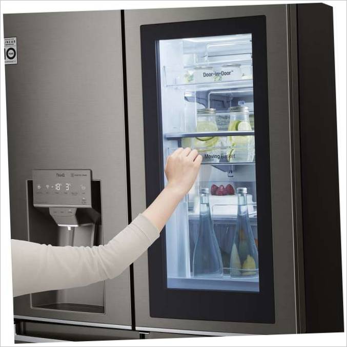 LG refrigerator door