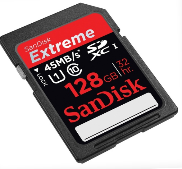 SanDisk introduces world's fastest SDXC memory card