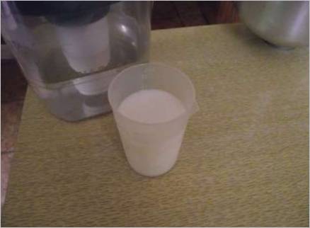 2/3 milk 1/3 water