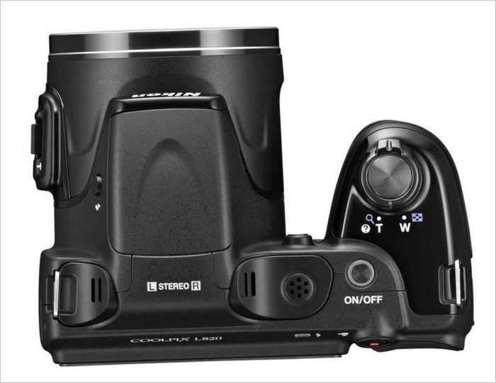 Nikon COOLPIX L820 compact camera - controls