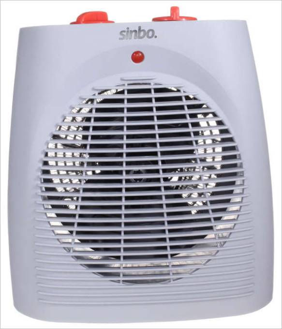 Sinbo fan heater 2
