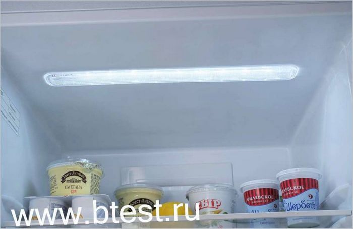 Ascoli refrigerator - lighting